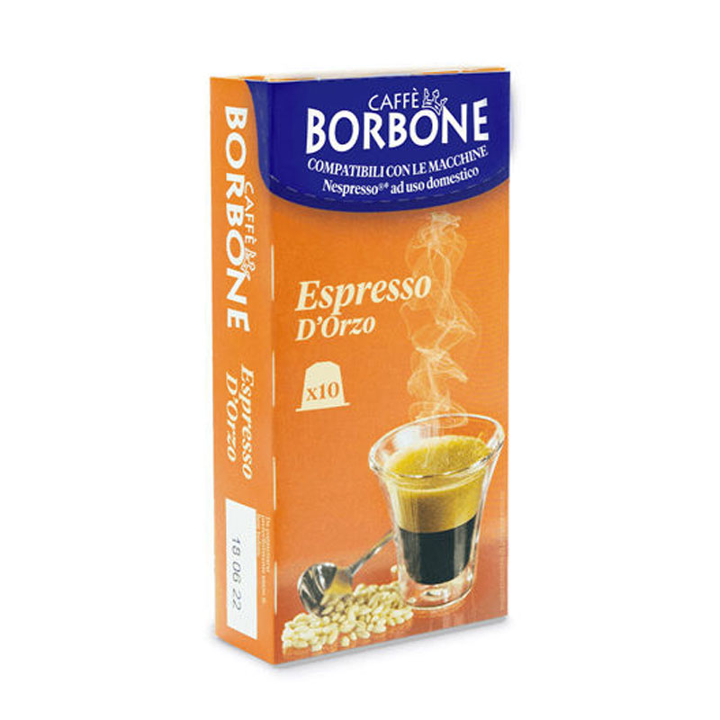 Nespresso Pz Capsule Orzo Caff Borbone Smo Kingshop It